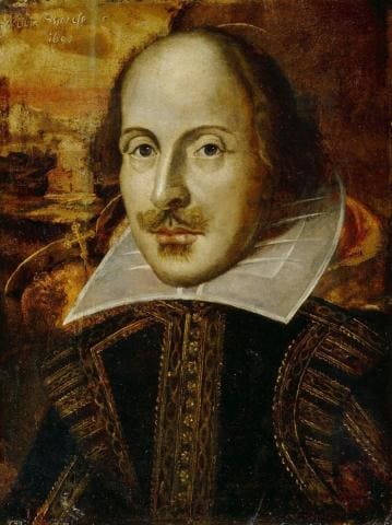 A Painting of William Shakespeare